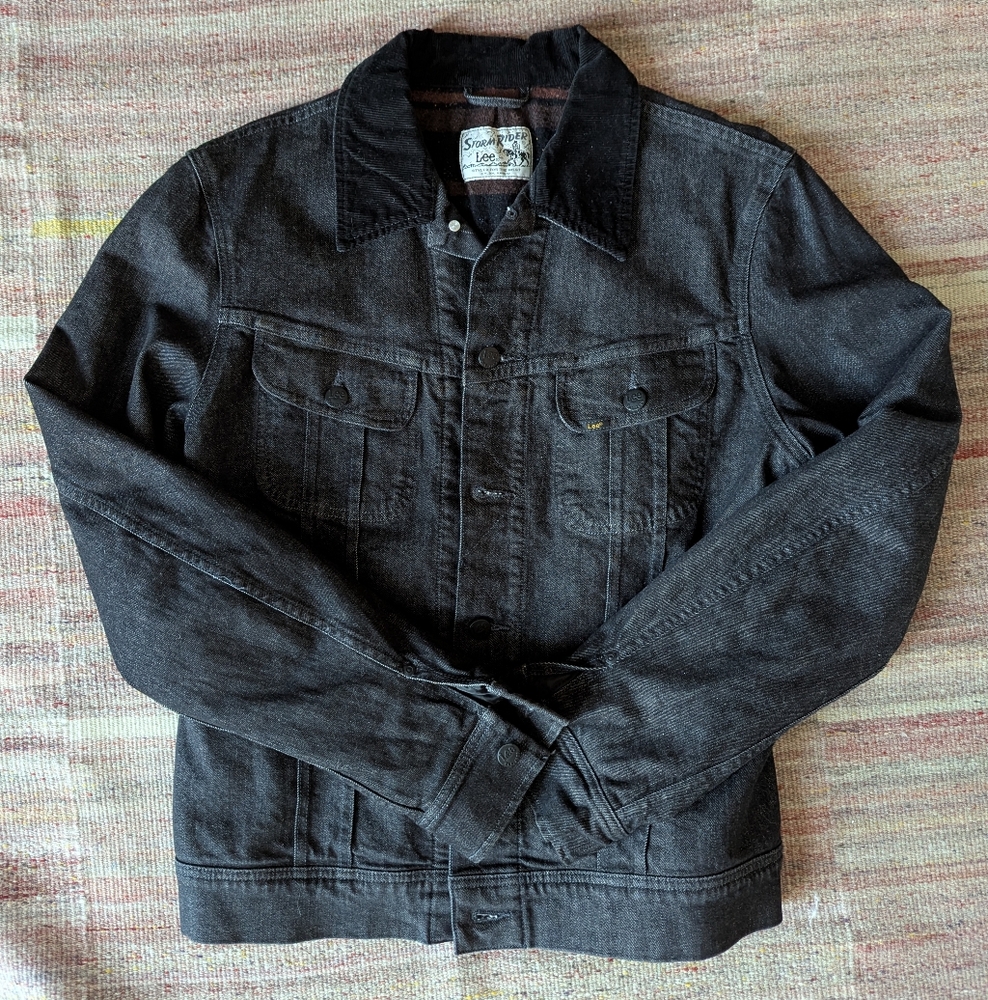 Lee Black Storm Rider Jacket